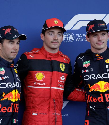 Leclerc pakt ook pole in Bakoe, Pérez duwt Verstappen van eerste startrij