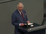 Koning Charles speecht in het Duits voor parlement