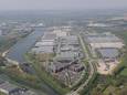 Luchtfoto van de bedrijvenzone Cargovil, waar de werken plaatsvinden.