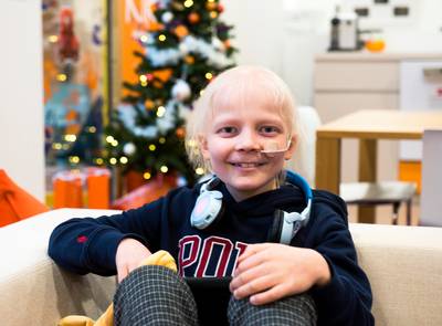 Joris (9) blijft Joris, ook met kanker: ‘Ik mag geen rauw vlees, maar die artsen eten allemaal filet