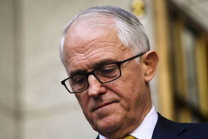 Premier Malcolm Turnbull wordt een te links beleid verweten.