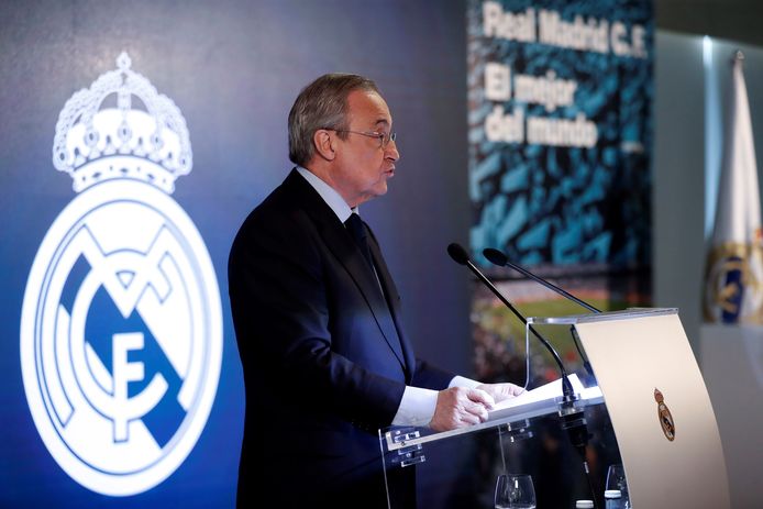 Real Madrid-voorzitter Florentino Pérez.