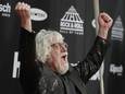 Graeme Edge tijdens de opname van de Moody Blues in de Rock and Roll Hall of Fame in Cleveland (Ohio) in april 2018.