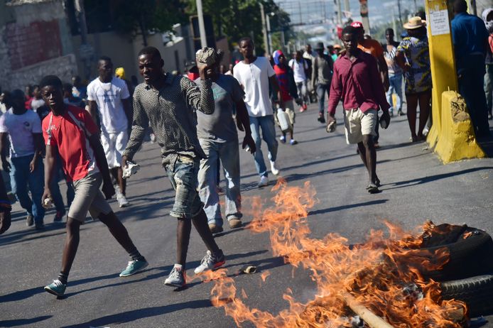 In Haïti wordt nu al enkele dagen fel gedemonstreerd tegen de zittende president Jovenel Moise.