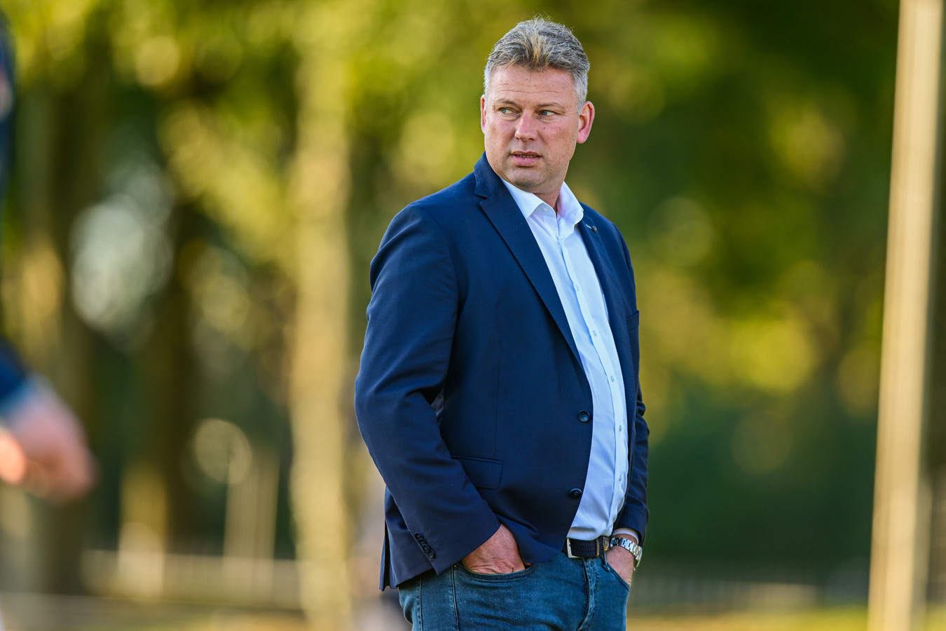 TEC-trainer Hans van de Haar is blij met de komst van Eric Meijers en ziet een stijgende lijn bij zijn ploeg.