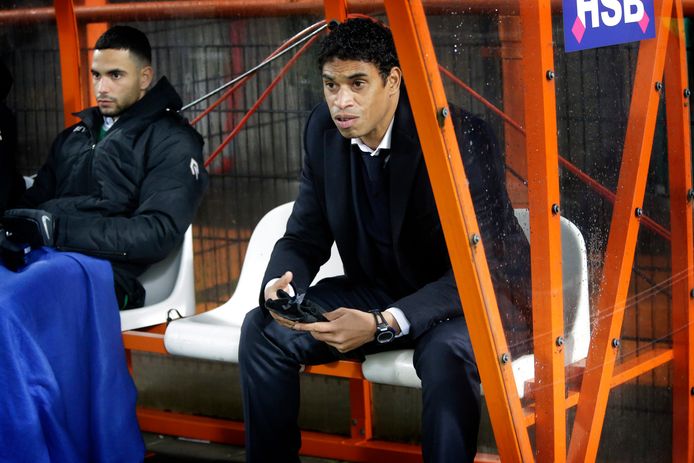 Michael Reiziger op de bank bij Sparta