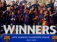 FC Barcelona heeft de Champions League voor vrouwen gewonnen.