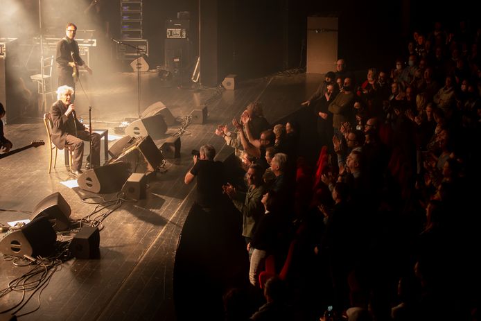 Arno tijdens het concert in Oostende.
