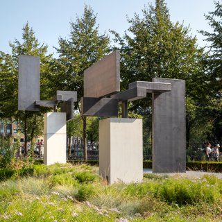 First exhibition of a Dutch artist in the Rijksmuseum gardens