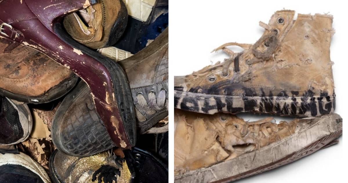 Армия спасения продает дорогую обувь, которую носят бездомные, и критикует Balenciaga |  Нина
