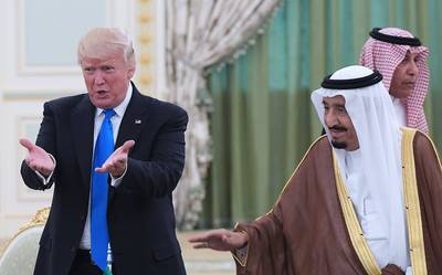 Trump: Saoedi Arabië gaat dankzij mij veel meer olie oppompen