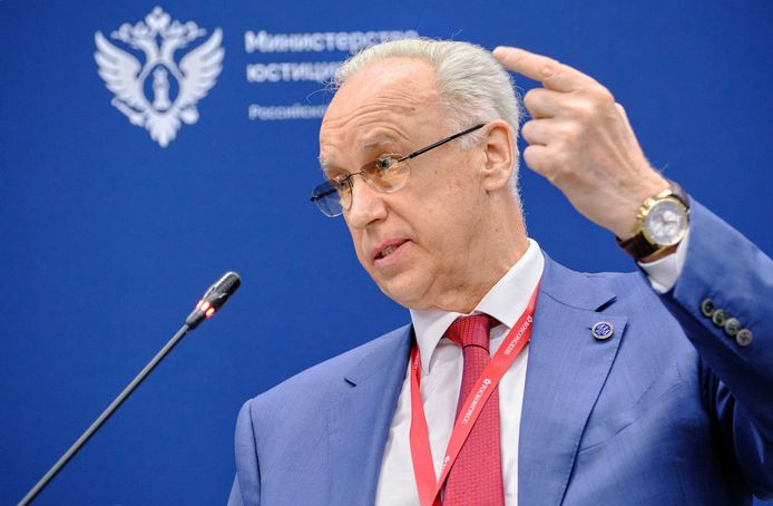 Alexander Bastrykin, het hoofd van het Russische onderzoekscomité naar oorlogsmisdaden.