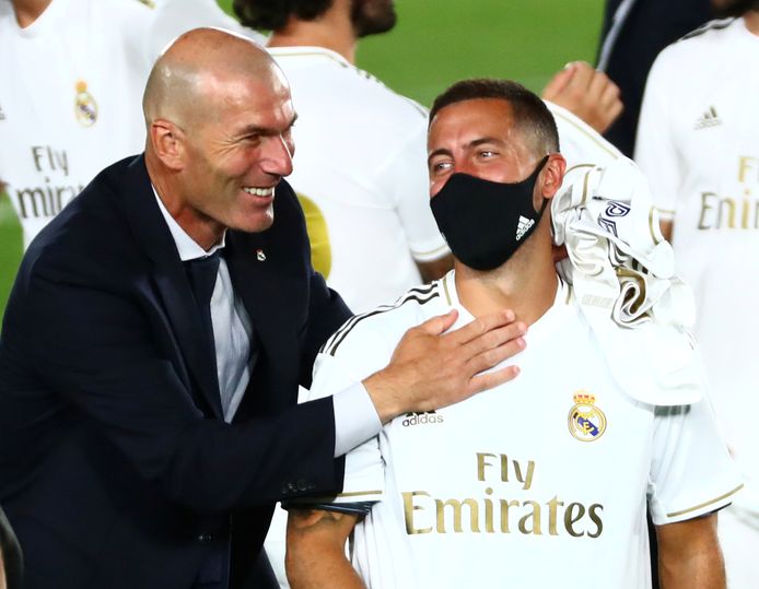 Zidane en Hazard