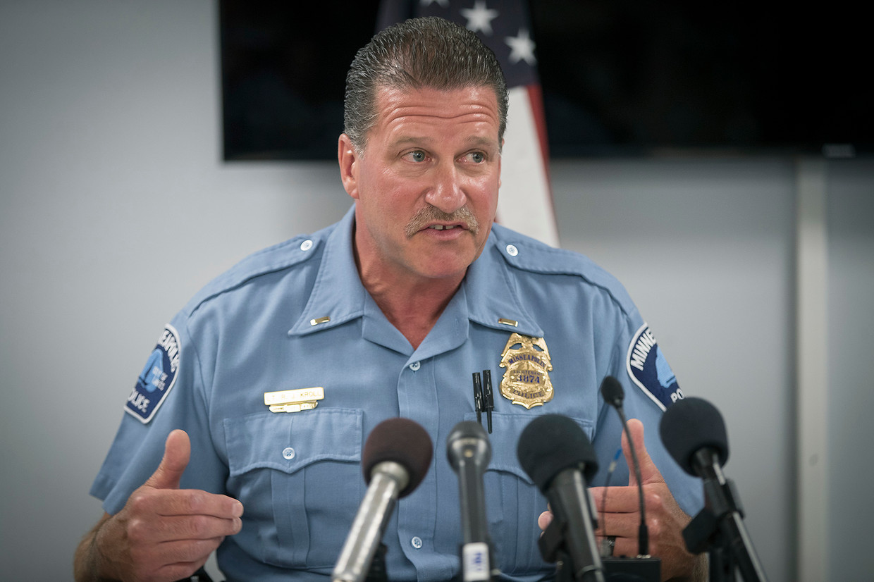 Archieffoto uit 2018 van Bob Kroll van de Minneapolis Politiebond. Beeld AP