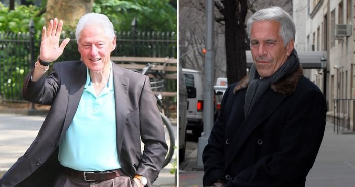 Bill Clinton en Jeffrey Epstein