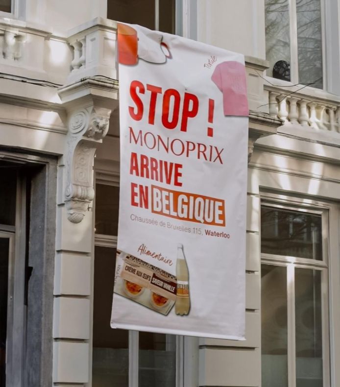 Het Franse Monoprix opent een eerste winkel in ons land.