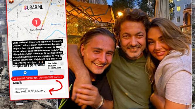 Drama Zutphense familie Köse in Turkije: Sal (49) mogelijk nog levend onder puin, vader en broer dood gevonden