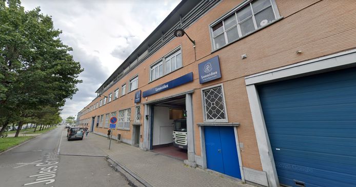 L'usine Leonidas à Anderlecht.