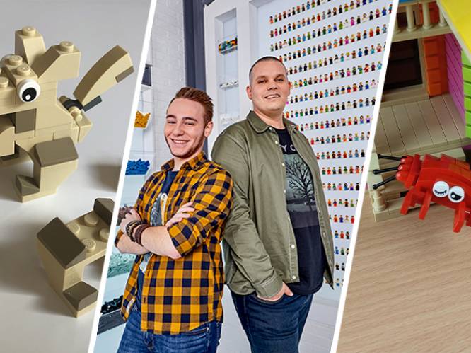 Björn en Corneel van ‘LEGO Masters’ tonen hoe je krab en kangoeroe bouwt