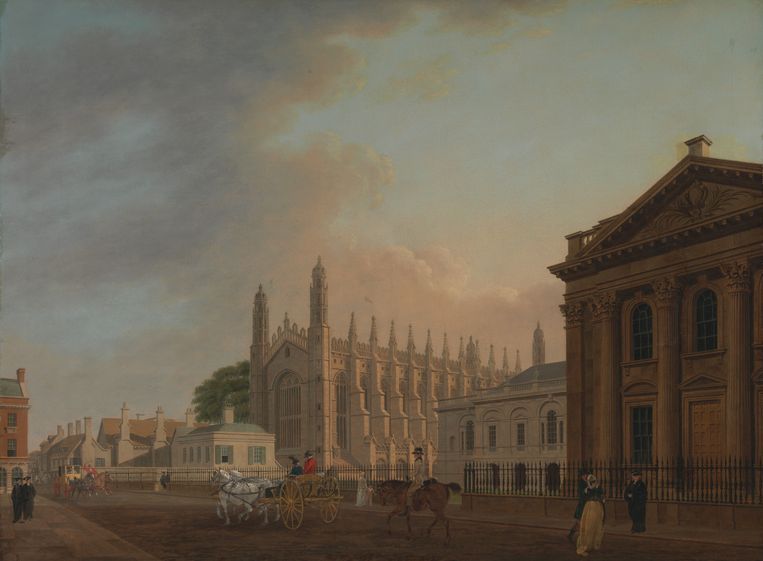 Thomas Malton the Younger – King’s Parade, Cambridge (1798-1799). Beeld via Reuters