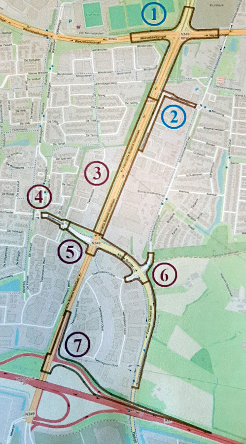 Dagelijks in de file op de A35 bij afrit Almelo, nieuwe tunnel moet ...