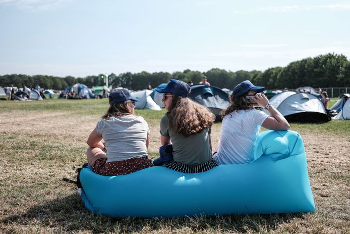 Deze zitzak is ook op de Zwarte Cross populair.