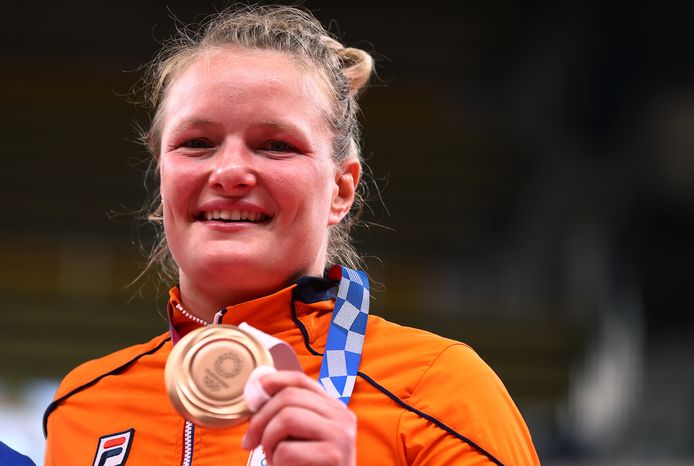 Brons: Sanne van Dijke (judo, 70kg, vrouwen)