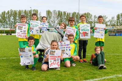 Kinderen komen in actie voor komst inclusieve speeltuin: ‘Iedereen moet kunnen spelen, beperkt of ni