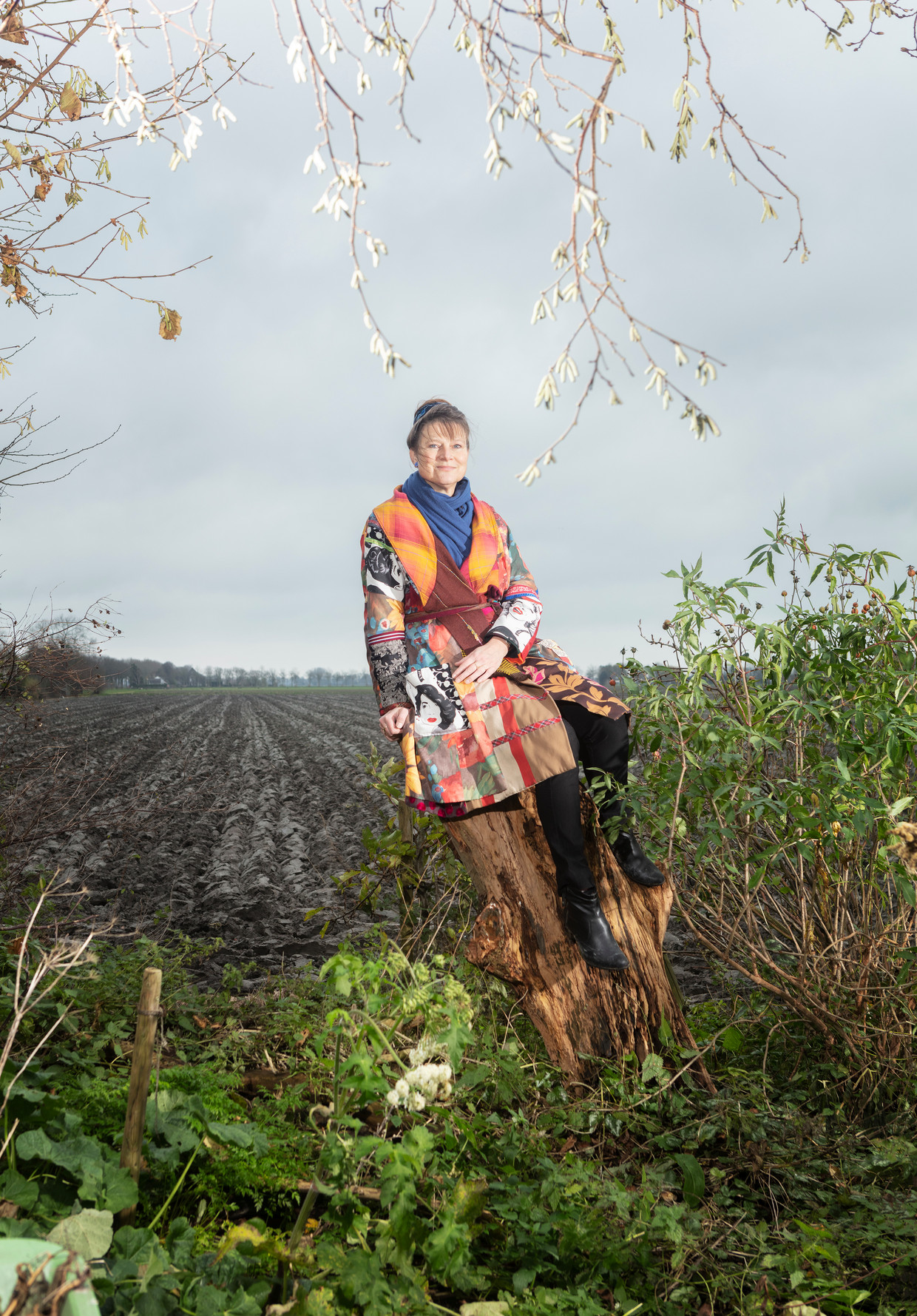 Marjan Minnesma . 
 Beeld Jaap Scheeren, fotografie assistent : Xandrine Koller