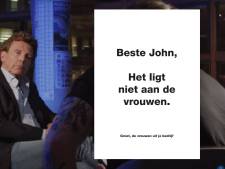Verdrietige Talpa-vrouwen spreken in advertentie John de Mol aan