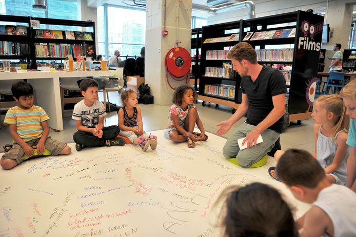 Kinderen denken mee over de toekomst van de Bibliotheek Eindhoven