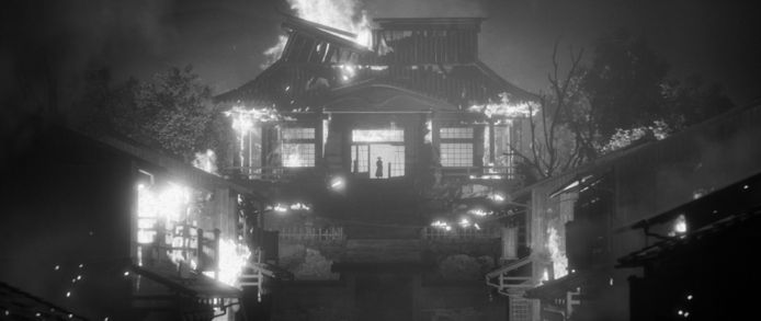 Geweld en macht spelen, net als in Kurosawa's films, een grote rol in 'Trek to Yomi'.