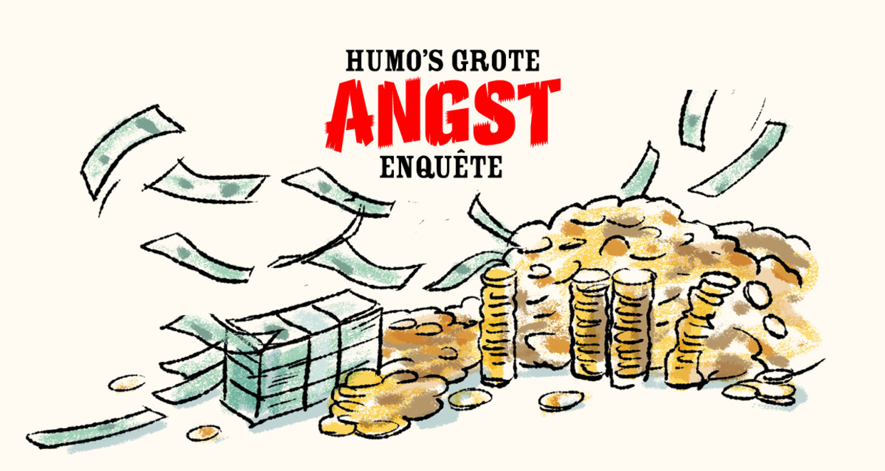 Humo's grote angst-enquête: financiën. Beeld Humo