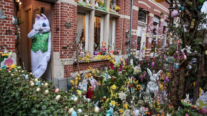 Daar is de lente, daar is het... paashuis: “Misschien ‘over the top’ maar ik geniet ervan”