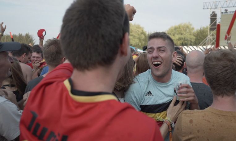 Rock Werchter Brazilië België. Beeld rv