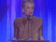 Sharon Stone au gala caritatif organisé par le “Women’s Cancer Research Fund”.