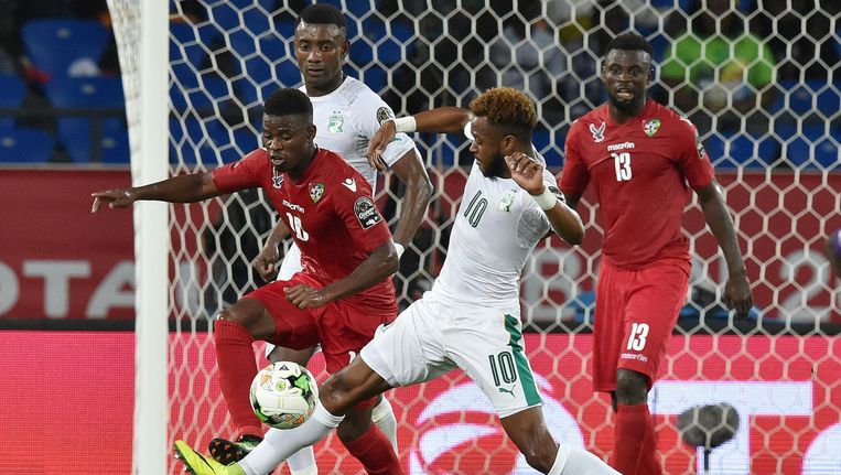 Ivoorkust speelt gelijk tegen Togo. Beeld AFP