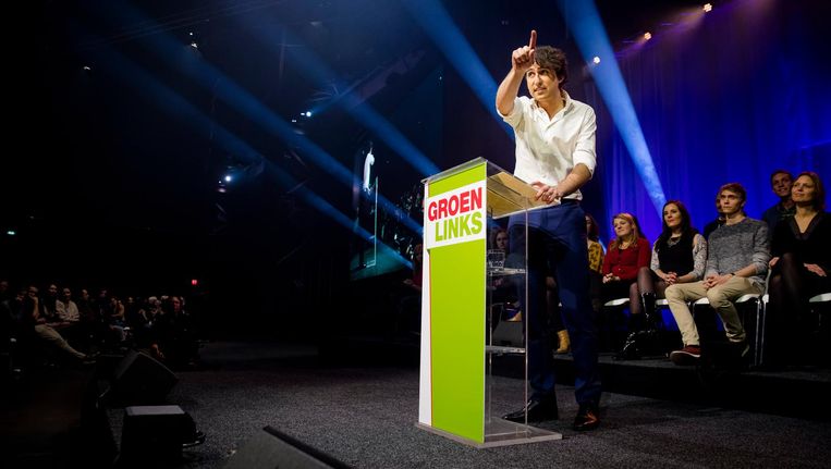 Jesse Klaver van GroenLinks. Beeld anp