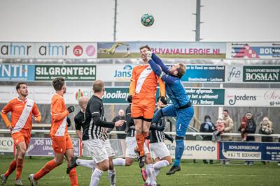 Noud Jilesen tovert met hattrick lach terug bij Orion