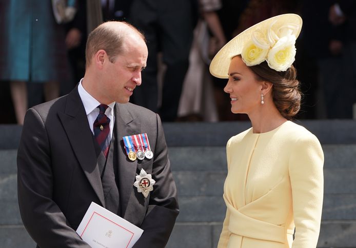 Prins William en zijn vrouw Kate Middleton.