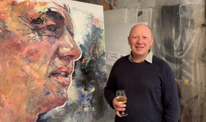Hans Bonte krijgt een portret als eerbetoon aan zijn politieke carrière