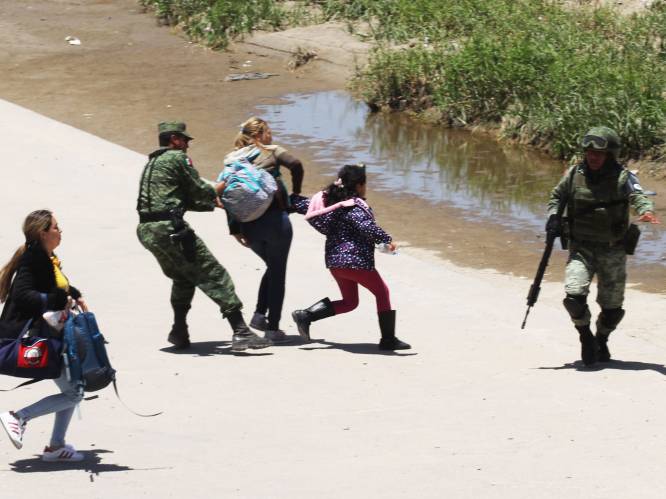 Mexico zal migranten die grens met VS oversteken, niet arresteren