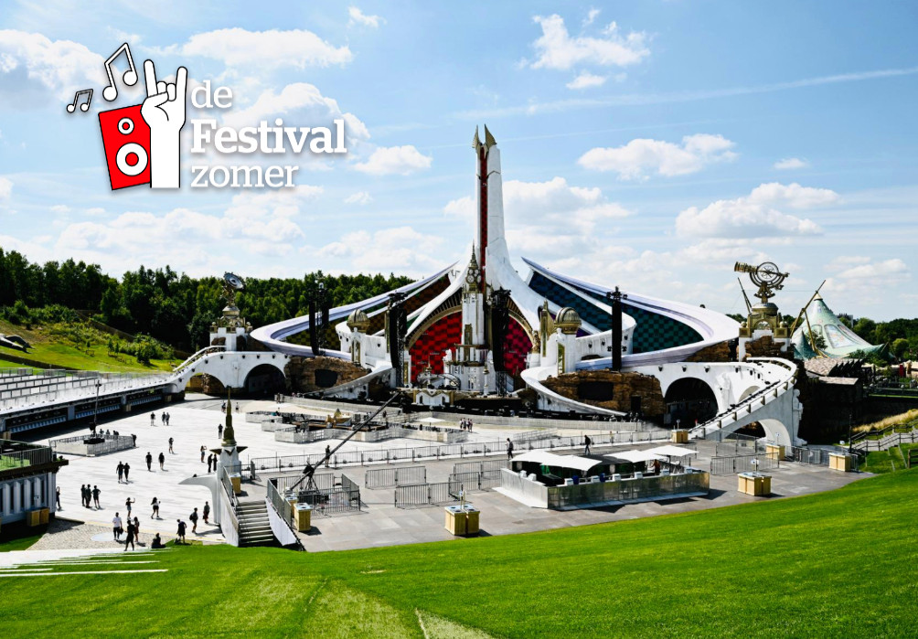 Altijd een stukje kunst: dit is het Tomorrowland-hoofdpodium van 2022