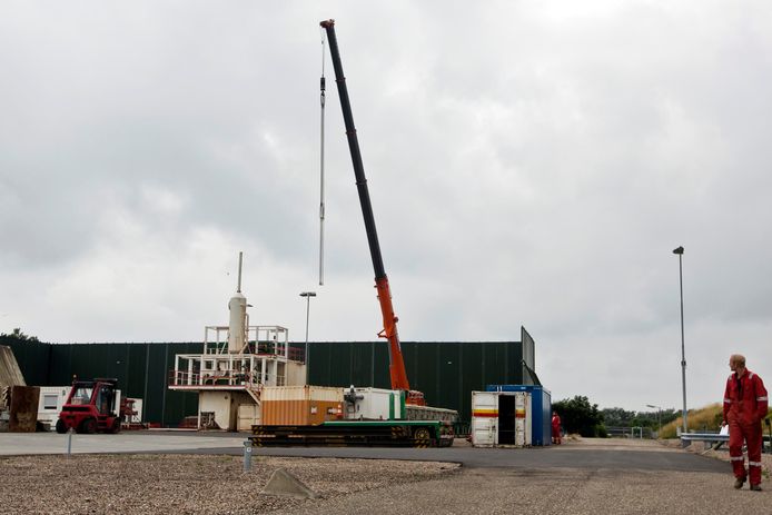 De gasinstallatie in Monster.