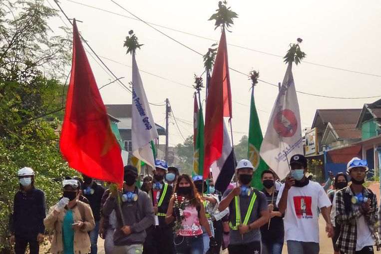 Security forces shoot at least 90 protesters in Myanmar