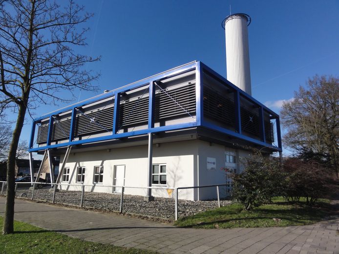 Het voormalige ketelhuis in Aldenhof is nu nog een kantoor. Het wordt verbouwd tot huiskamer voor de buurt.