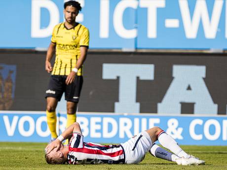 Drama in Tilburg: Willem II blijft in de eerste divisie na tegengoal in allerlaatste minuut van extra tijd 