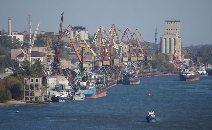 De havenstad Rostov, in het zuiden van Rusland.