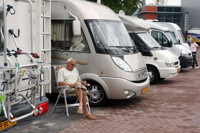 Een camperparkeerplaats moet voor een toeristische impuls zorgen.