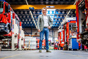 ‘Toys for boys.’ Kenbri-directeur Edwin Hobbel leeft een jongensdroom: overal brandweerwagens!